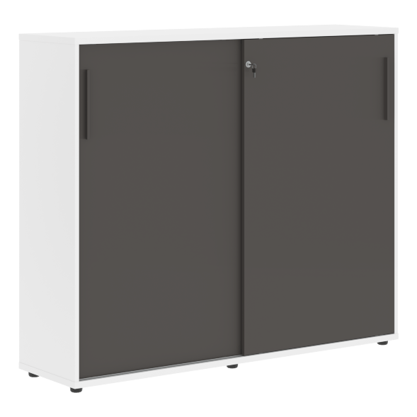 Шкаф средний с дверьми купе EMC 1643 1606х430х1355 EDIS