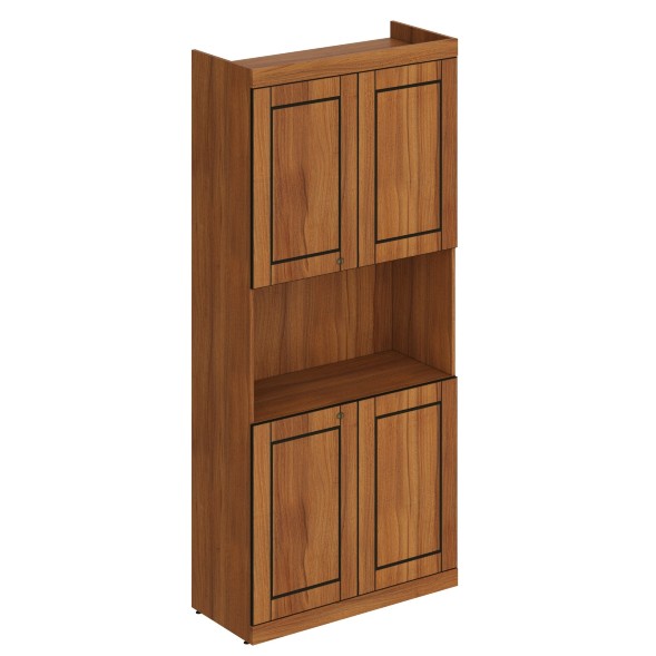 Шкаф с глухими малыми дверьми LHC 90.5 900х400х2010 LAREX в Краснотурьинске 