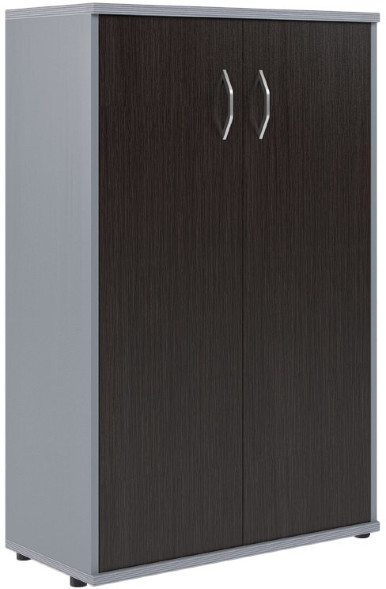Шкаф с глухими дверьми СТ-2.3 Венге/Металлик 770*365*1200 в Краснотурьинске 