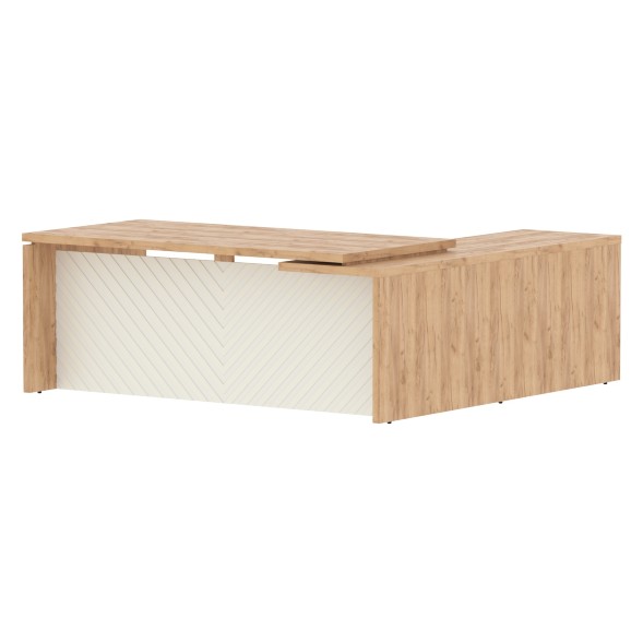 Стол руководителя TLCT 2020(L) 2000х2000х750 TORR LUX в Краснотурьинске 