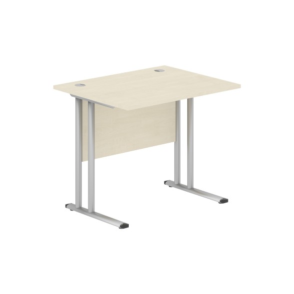 Стол письменный СП-1М Клен*/серебро 900х720х755 IMAGO-M в Краснотурьинске 