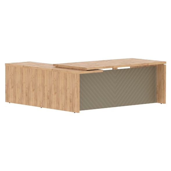 Стол руководителя TLCT 2020(R) 2000х2000х750 TORR LUX в Краснотурьинске 