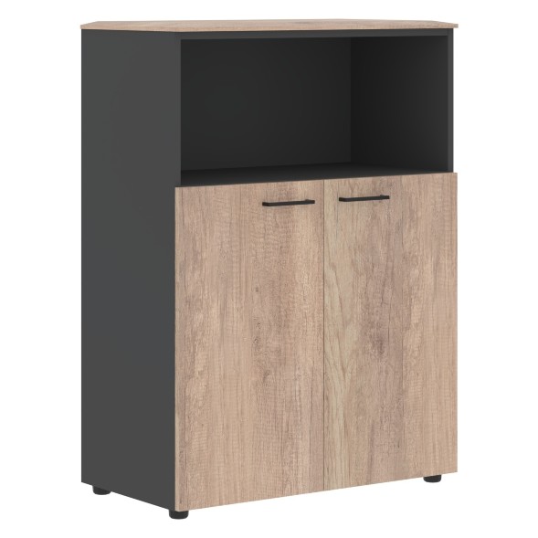 Шкаф с глухими малыми дверьми и топом JMC 85.3 856х452х1184 JAY в Краснотурьинске 