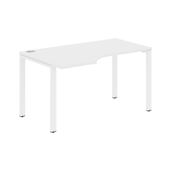 Стол эргономичный XS6CET 149(L) белый/антрацит 1400х900х750 XTEN-S60 в Краснотурьинске 