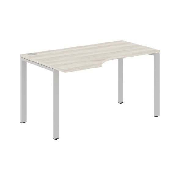 Стол эргономичный XS6CET 149(L) белый/антрацит 1400х900х750 XTEN-S60 в Краснотурьинске 