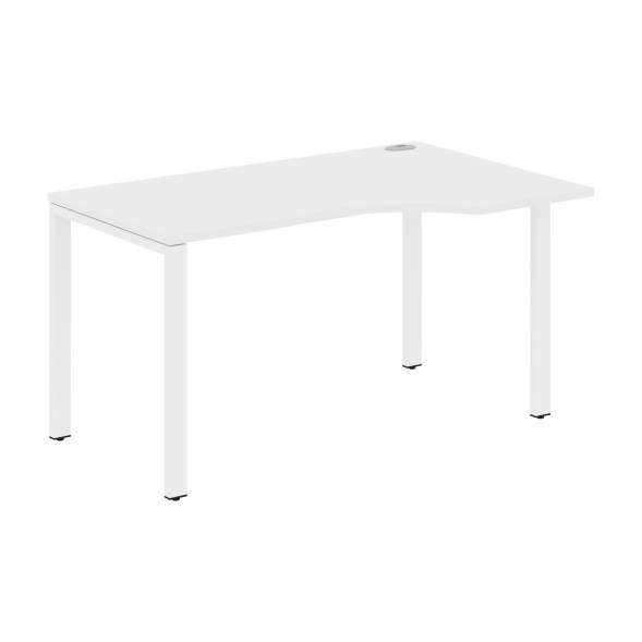 Стол эргономичный XS6CET 149(R) белый/антрацит 1400х900х750 XTEN-S60 в Краснотурьинске 