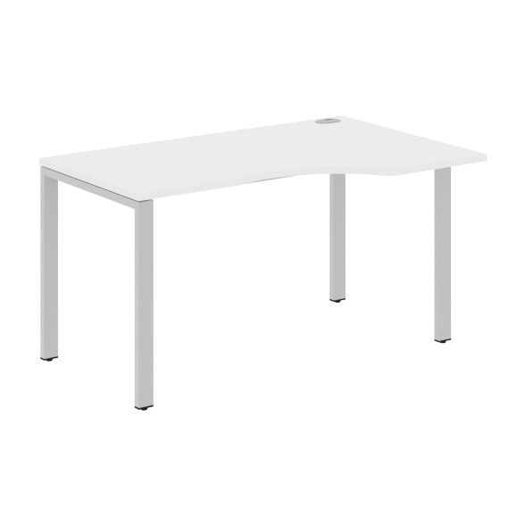 Стол эргономичный XS6CET 149(R) белый/антрацит 1400х900х750 XTEN-S60 в Краснотурьинске 