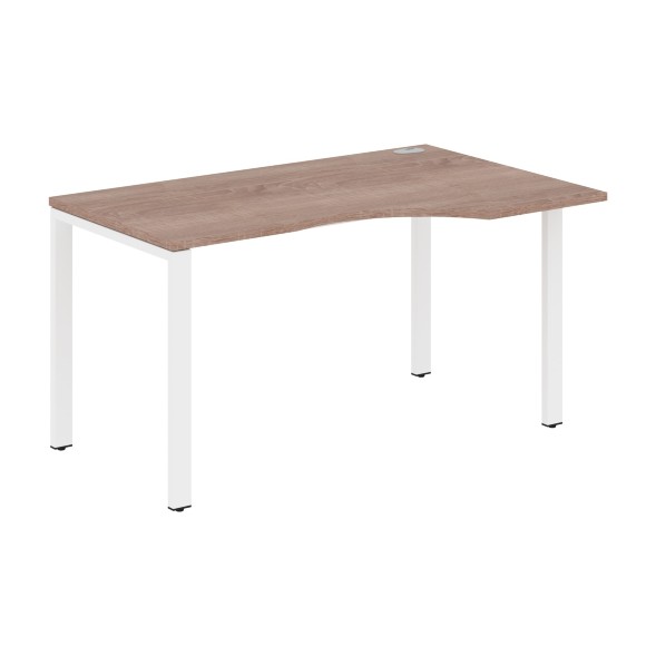 Стол эргономичный XS6CET 149(R) белый/антрацит 1400х900х750 XTEN-S60 в Краснотурьинске 