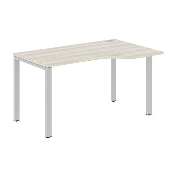 Стол эргономичный XS6CET 149(R) белый/антрацит 1400х900х750 XTEN-S60 в Краснотурьинске 