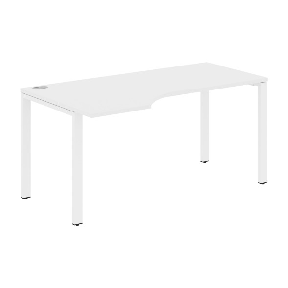 Стол эргономичный XS6CET 169(L) белый/антрацит 1600х900х750 XTEN-S60 в Краснотурьинске 