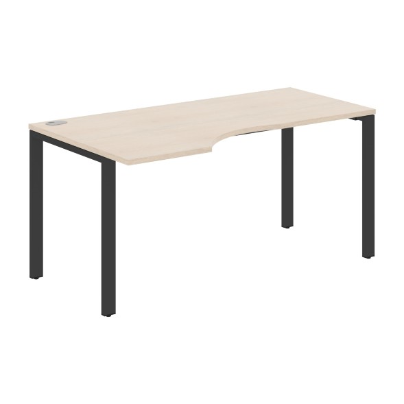 Стол эргономичный XS6CET 169(L) белый/антрацит 1600х900х750 XTEN-S60 в Краснотурьинске 