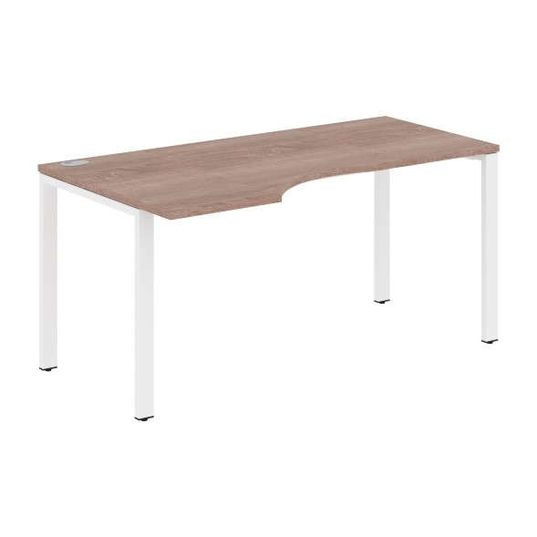 Стол эргономичный XS6CET 169(L) белый/антрацит 1600х900х750 XTEN-S60 в Краснотурьинске 