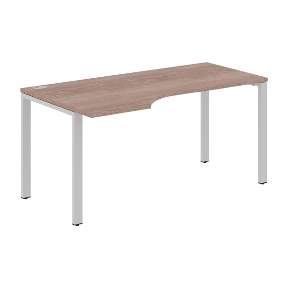 Стол эргономичный XS6CET 169(L) белый/антрацит 1600х900х750 XTEN-S60 в Краснотурьинске 