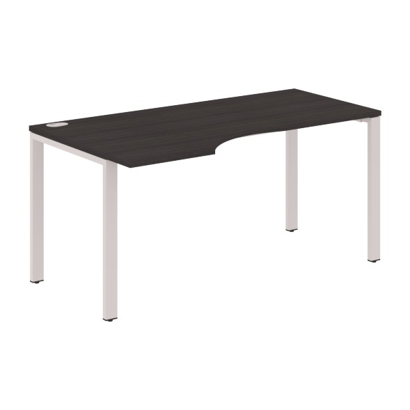 Стол эргономичный XS6CET 169(L) белый/антрацит 1600х900х750 XTEN-S60 в Краснотурьинске 