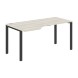 Стол эргономичный XS6CET 169(L) белый/антрацит 1600х900х750 XTEN-S60 в Краснотурьинске 