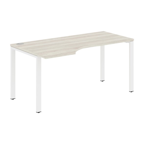 Стол эргономичный XS6CET 169(L) белый/антрацит 1600х900х750 XTEN-S60 в Краснотурьинске 