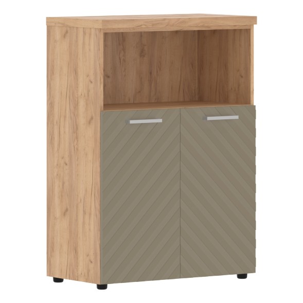 Шкаф с глухими малыми дверьми и топом TLMC 85.3 856х450х1203 TORR LUX в Краснотурьинске 