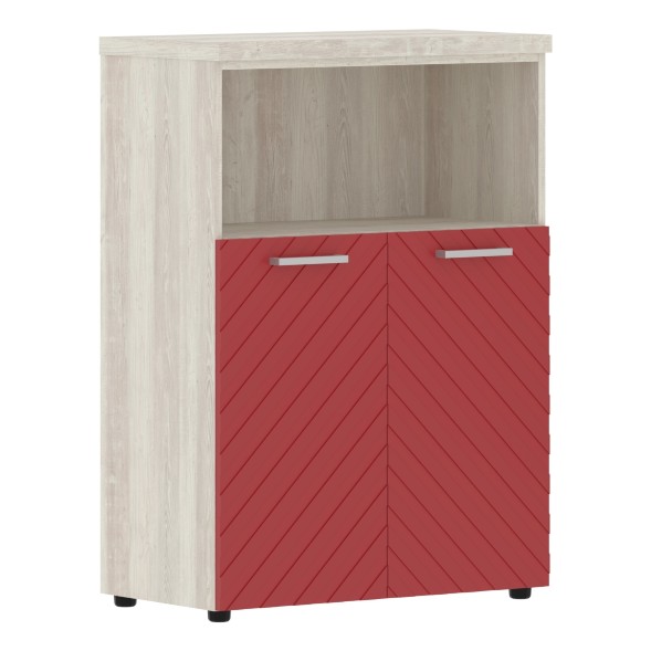 Шкаф с глухими малыми дверьми и топом TLMC 85.3 856х450х1203 TORR LUX в Краснотурьинске 