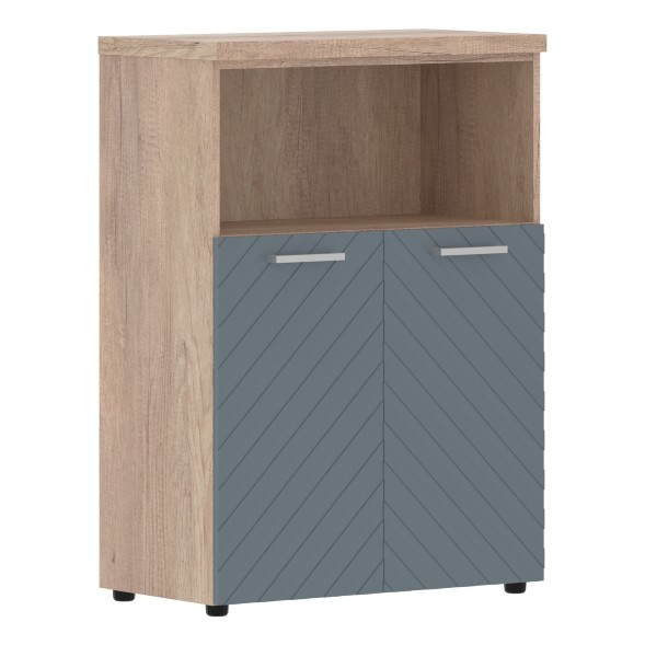 Шкаф с глухими малыми дверьми и топом TLMC 85.3 856х450х1203 TORR LUX в Краснотурьинске 