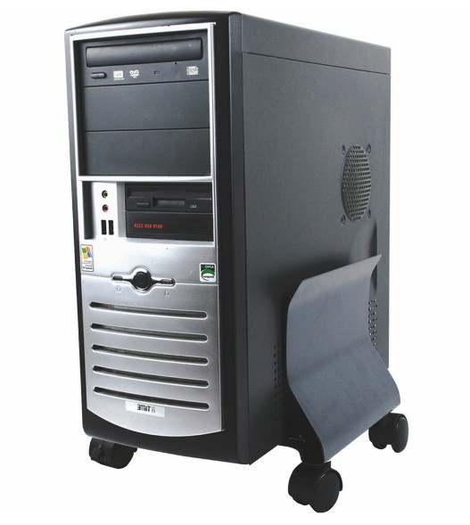 Подставка под системный блок мобильная, графит в Краснотурьинске 