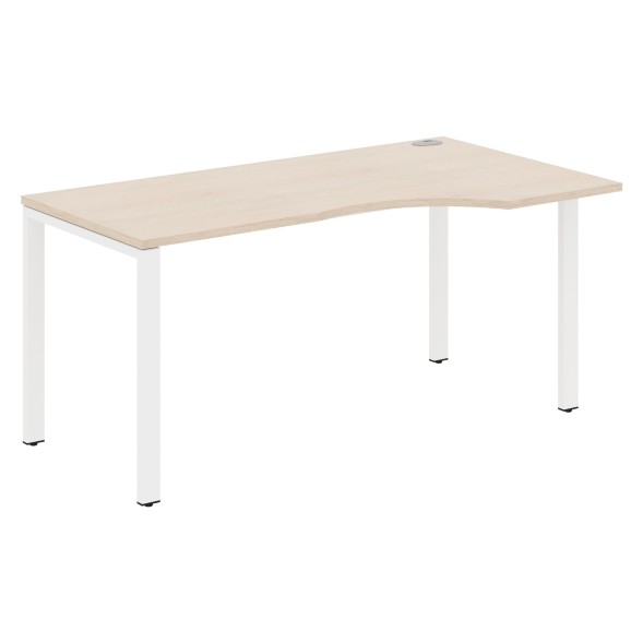 Стол эргономичный XS6CET 169(R) белый/антрацит 1600х900х750 XTEN-S60 в Краснотурьинске 