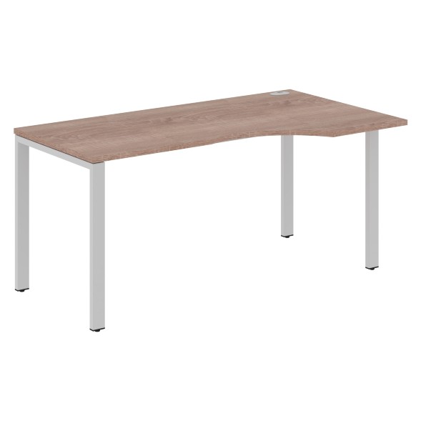 Стол эргономичный XS6CET 169(R) белый/антрацит 1600х900х750 XTEN-S60 в Краснотурьинске 