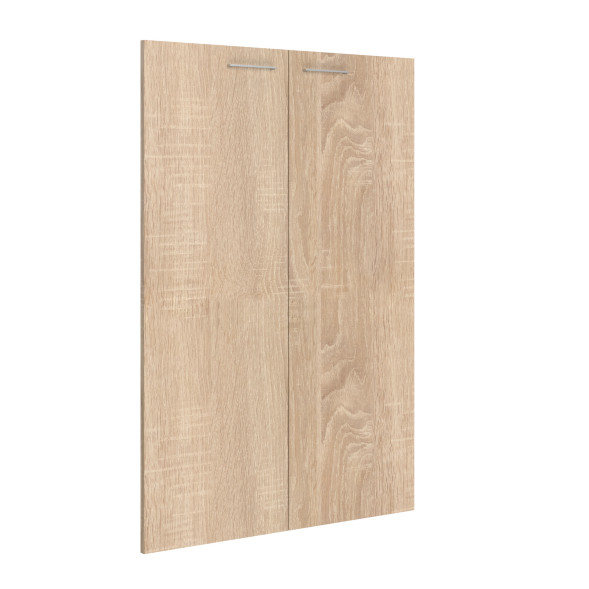 Двери средние OMD 43-2 дуб сонома светлый 834х16х1222 OFFIX NEW в Краснотурьинске 