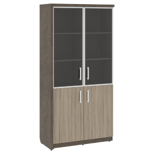 Шкаф СФ-534893 Бетон чикаго тем F187 ST9/Дрифтвуд H3090/Графит/Черный 1035х454,5х2083 WOOD&amp;amp;STONE