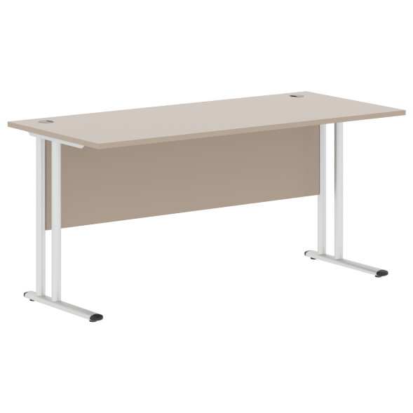 Стол письменный СП-4М Клен*/серебро 1600х720х755 IMAGO-M в Краснотурьинске 