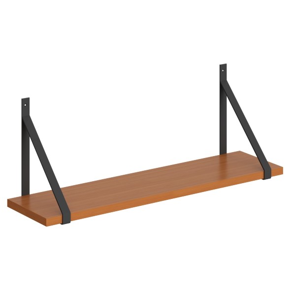 Полка с полкодержателями SH1-GINO 830х210х300 COFFEE в Краснотурьинске 