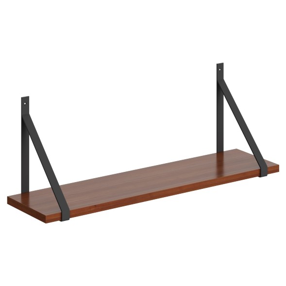 Полка с полкодержателями SH1-GINO 830х210х300 COFFEE в Краснотурьинске 