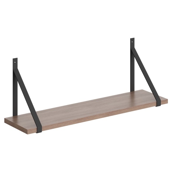 Полка с полкодержателями SH1-GINO 830х210х300 COFFEE в Краснотурьинске 