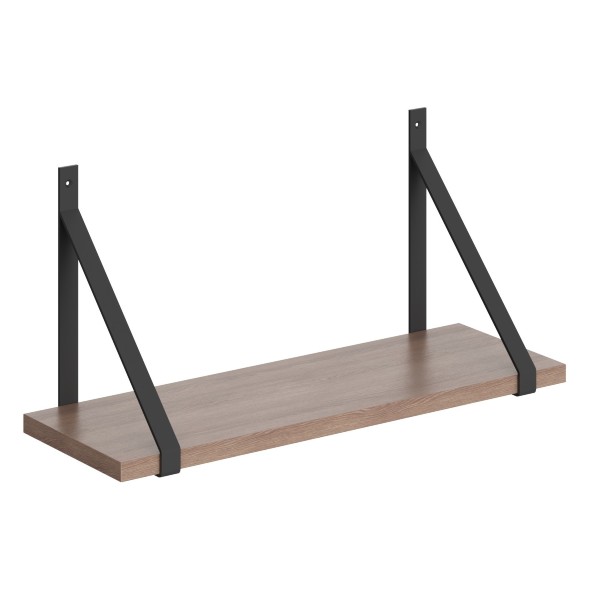 Полка с полкодержателями SH2-GINO 630х210х300 COFFEE в Краснотурьинске 