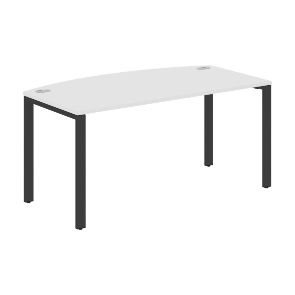 Стол руководителя XS6ET 169 белый/антрацит 1600х867х750 XTEN-S60 в Краснотурьинске 