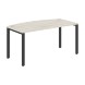 Стол руководителя XS6ET 169 белый/антрацит 1600х867х750 XTEN-S60 в Краснотурьинске 