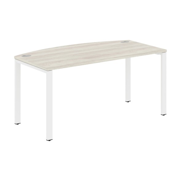 Стол руководителя XS6ET 169 белый/антрацит 1600х867х750 XTEN-S60 в Краснотурьинске 