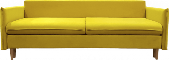 Диван Слипсон 628 2120*960*900 желтый