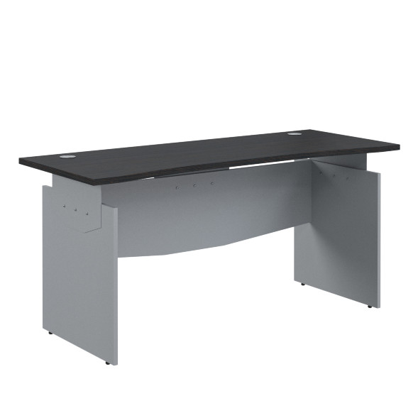 Стол письменный эргономичный OST 167 Венги Магия/Металлик 1600х640х750 OFFIX NEW в Краснотурьинске 