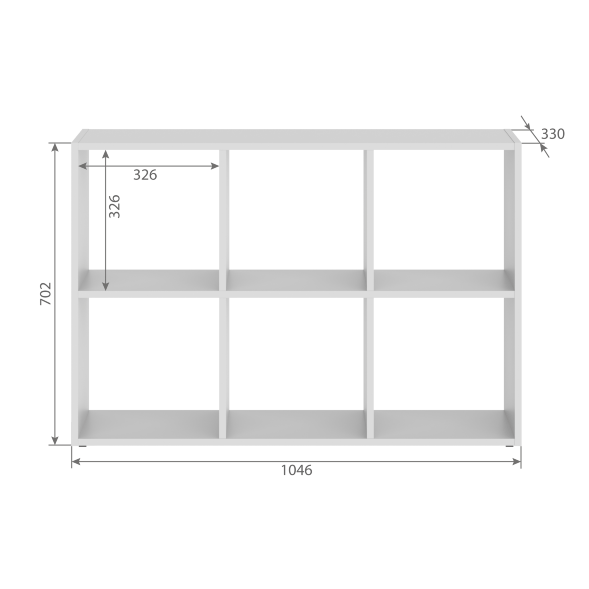 Стеллаж SH 7042 702х330х1042 COMP в Краснотурьинске 