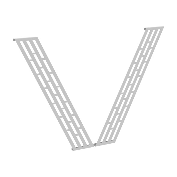 Элемент металлический (2шт) Накладка фронтальной панели XQPOF-2 131х22,5х846 XTEN-QP в Краснотурьинске 