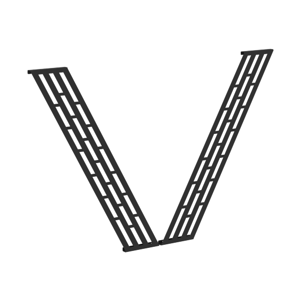 Элемент металлический (2шт) Накладка фронтальной панели XQPOF-2 131х22,5х846 XTEN-QP в Краснотурьинске 