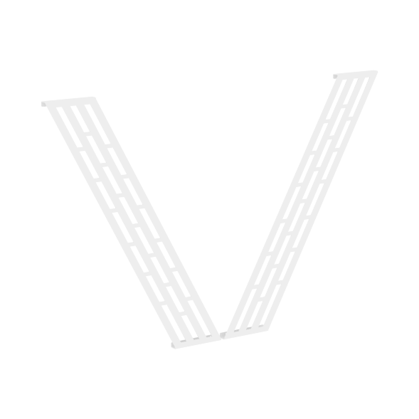 Элемент металлический (2шт) Накладка фронтальной панели XQPOF-2 131х22,5х846 XTEN-QP в Краснотурьинске 