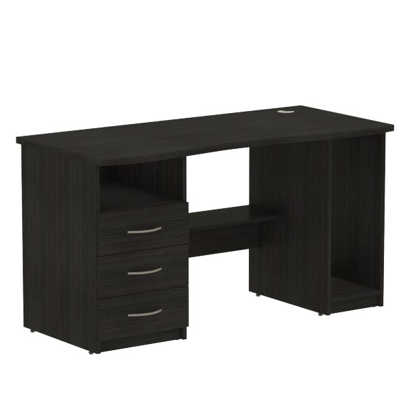 Стол компьютерный CD 1660.A Дуб Сонома светлый 1360х630х750 COMP в Краснотурьинске 