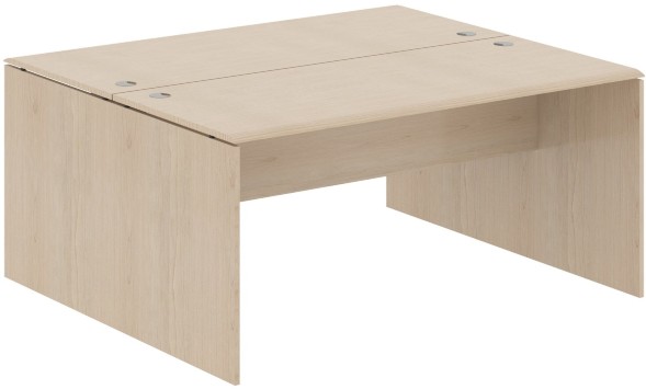 Стол 2-х местный W2ST 167 Бук Тиара 1600х1406х750 WAVE