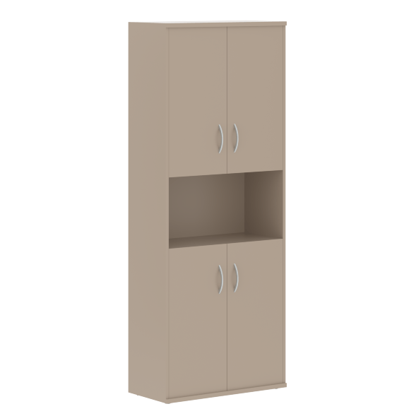 Шкаф с двумя комплектами глухих малых дверей СТ-1.5 770х365х1975 IMAGO в Краснотурьинске 