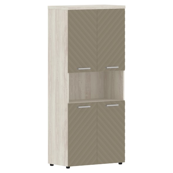 Шкаф с комплектами малых дверей и топом TLHC 85.4 856х450х1968 TORR LUX в Краснотурьинске 