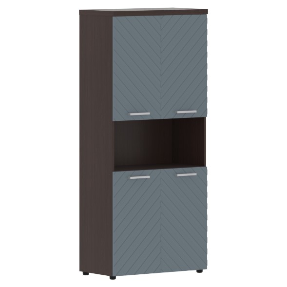 Шкаф с комплектами малых дверей и топом TLHC 85.4 856х450х1968 TORR LUX в Краснотурьинске 