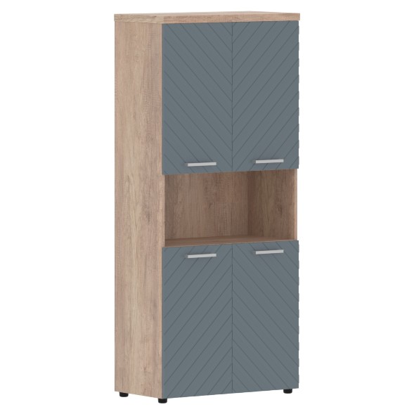 Шкаф с комплектами малых дверей и топом TLHC 85.4 856х450х1968 TORR LUX в Краснотурьинске 