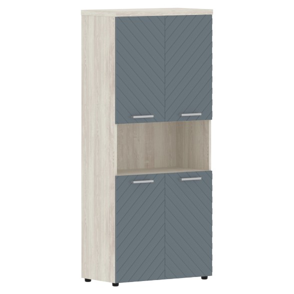 Шкаф с комплектами малых дверей и топом TLHC 85.4 856х450х1968 TORR LUX в Краснотурьинске 