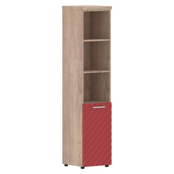 Шкаф колонка с малой дверью и топом TLHC 42.5(L) 432х450х1968 TORR LUX в Краснотурьинске 